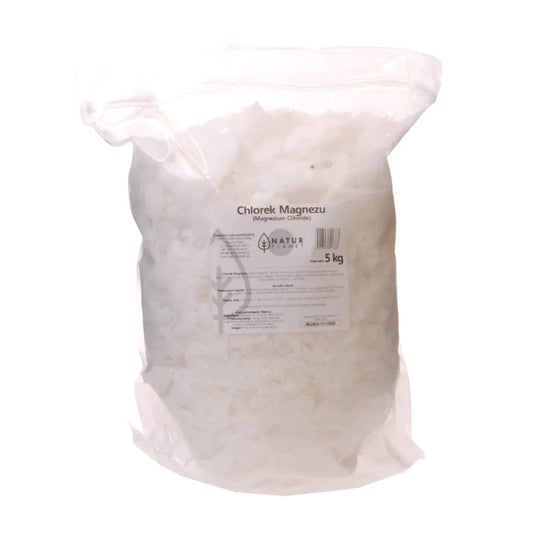 Chlorek Magnezu Sześciowodny Płatki 5 kg Natur Planet